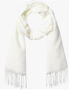 Amazon Essentials Women's Blanket Scarf in Ivory